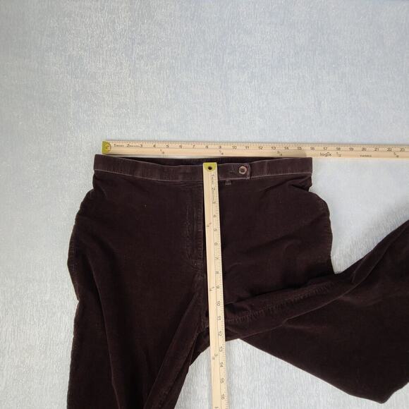 Westbound women's corduroy pants brown Size 12 retro 70's Dark academia preppy - Picture 5 of 8